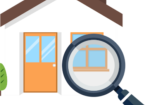 Home Magnifying Glass Graphic